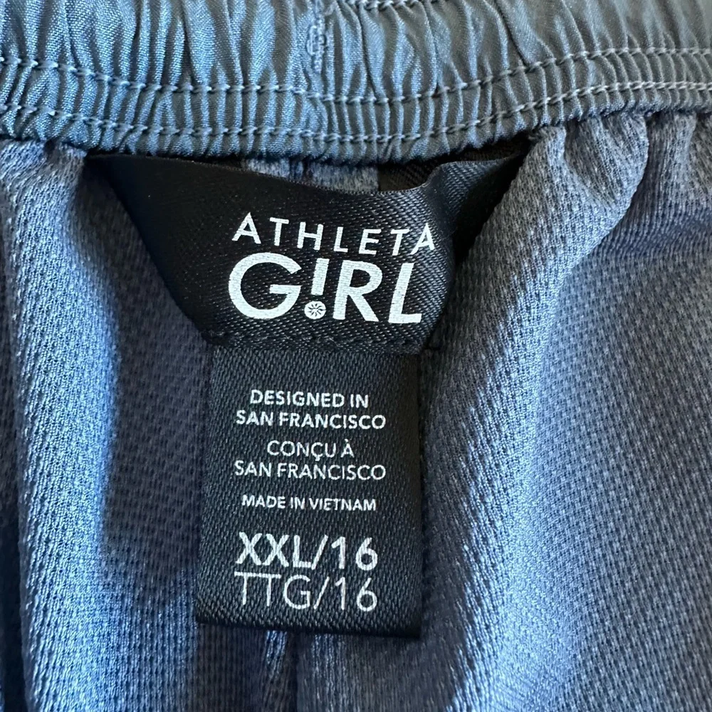 Athleta girls xxl/16 Blue Joggers